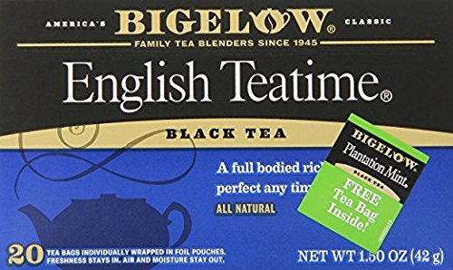 Bigelow, Tea Engl Teatime, 20 Bg, (Pack Of 6)