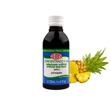 Deiman Artificial Food Flavoring Pineapple E-15 (4 Fl.Oz.)