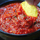 Dennis All-Natural Fiery Red Salsa - Hot, Low Sugar, Vegan Friendly, 2-16 oz Jars