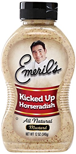 Emeril s Mustard, Kicked Up, Horseradish, 12 Fl Oz