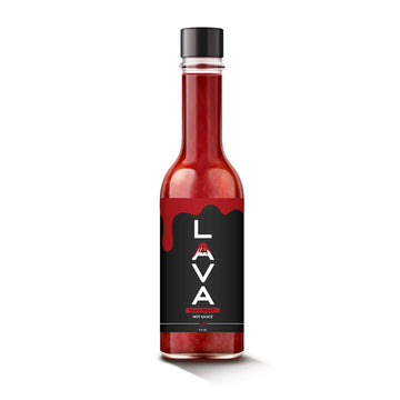 Lava Sauce by Landon Bridges | Smoky & Delicious Hot Sauce | Perfect for Spicy Food Lovers | Gourmet Flavor for Tacos, Wings, BB