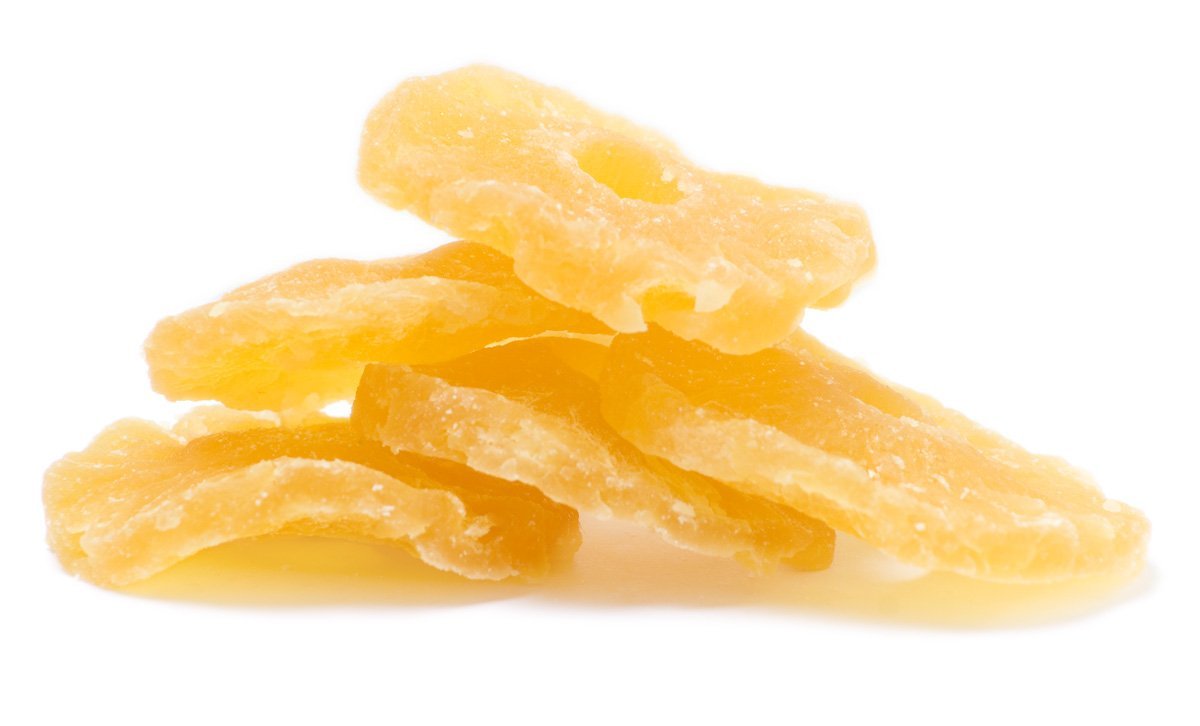 Sincerely Nuts Dried Pineapple Rings, Sweetened, 1 LB Bag, Vegan, Gluten Free, Kosher, Dehydrated Fruit Snack