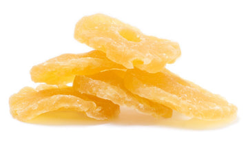 Sincerely Nuts Dried Pineapple Rings, Sweetened, 1 LB Bag, Vegan, Gluten Free, Kosher, Dehydrated Fruit Snack