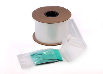 4'' X 8'' X 2 Mil Clear Plastic Pre-Opened Bags (Roll Of 1,250)