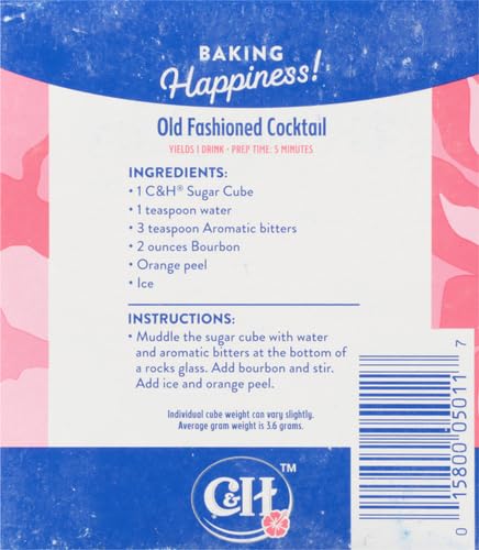 C&H Pure Cane, White Sugar Cube, 1 lb