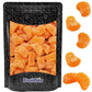 Fruidles Orange Gummi Slices Candy, Sugar Coated Gummies, 8 Ounce Pack