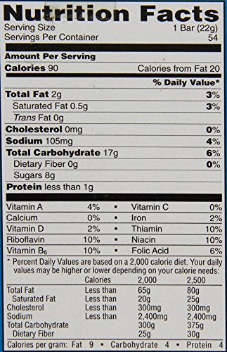Kellogg's Rice Krispies Treats Original Crispy Marshmallow Squares .78 oz Bars - 54 Bars