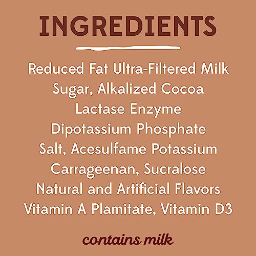 Fairlife Lactose Free Reduced Fat Chocolate Ultra Filtered Milk, 52 Fl Oz