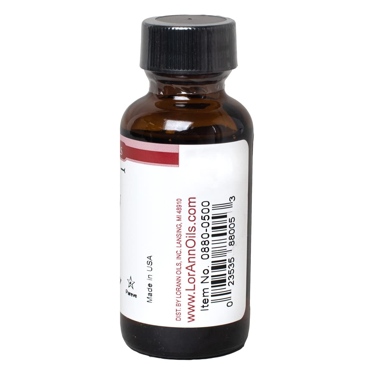 LorAnn Oils Super Strength Flavoring, Black Cherry, 1 Fl Oz - Bold Natural Flavors for Candy Making and Baking