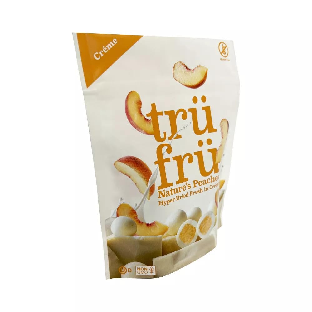 Tru Fru Hyper-Dried Peaches & Crme - 4.2Oz (Pack Of 6)