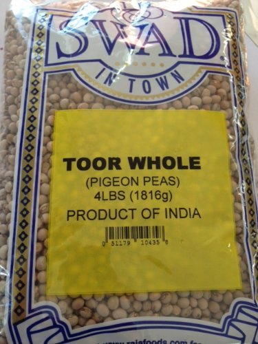 Swad Toor (Pigeon Peas) Whole 4lb