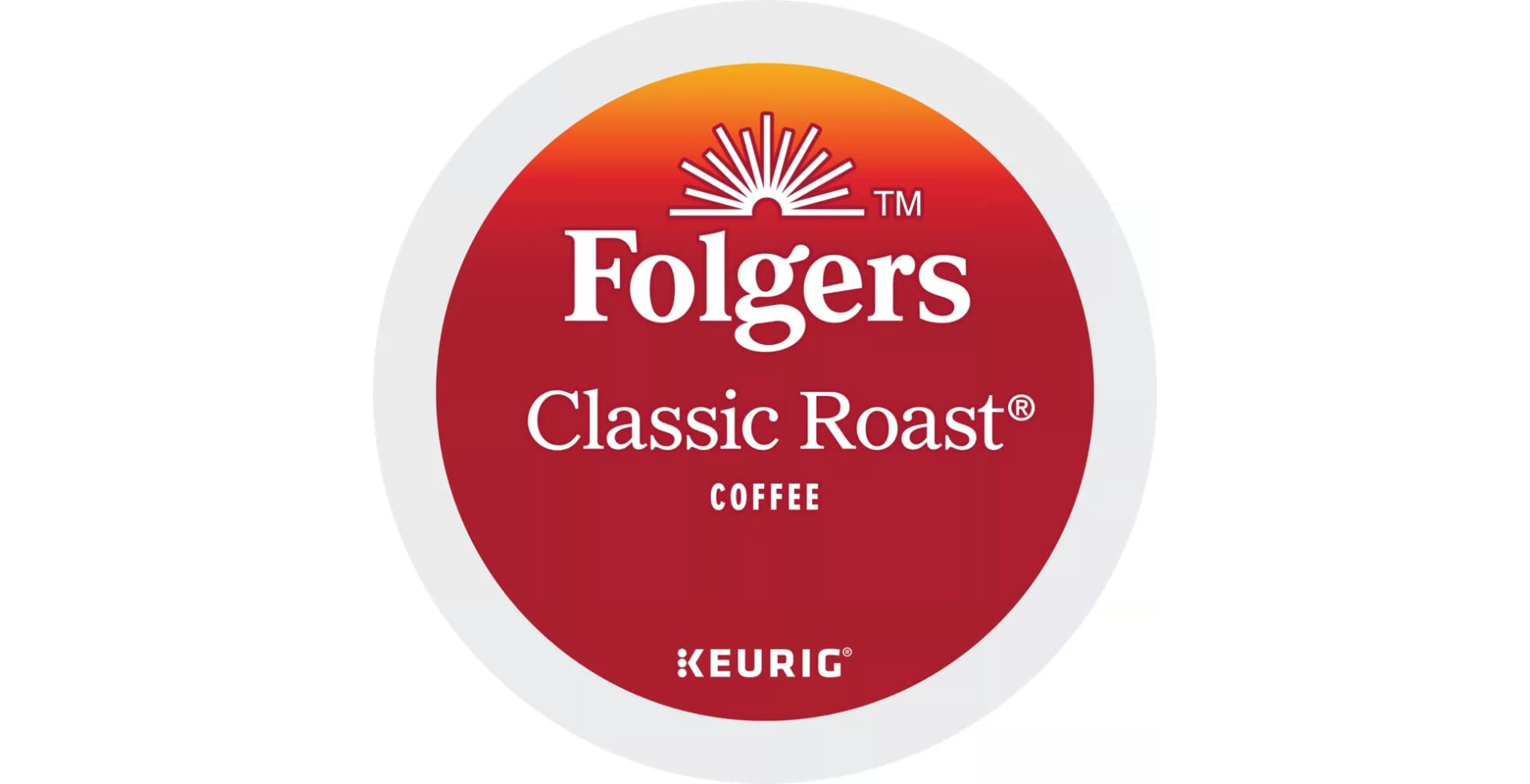 Folgers Classic Roast K-Cup for Keurig Brewers, 48 Count, Pack of 1