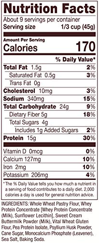 Bob s Red Mill Protein Pancake, 14oz (Pack of 4) - Non GMO, Kosher