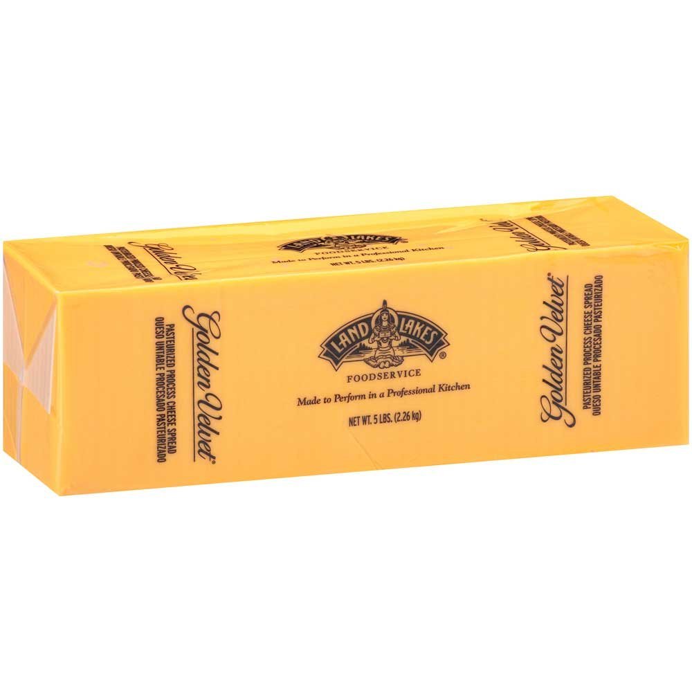 Land O Lakes Golden Velvet Yellow Cheese - Spread, 5 Pound -- 6 per case.
