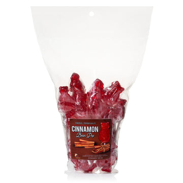 Cinnamon Bear Pops Lollipop Suckers: Individually Wrapped Baby Bear Candy On A Stick By Espeez - Cinnamon Bears (24 Count)
