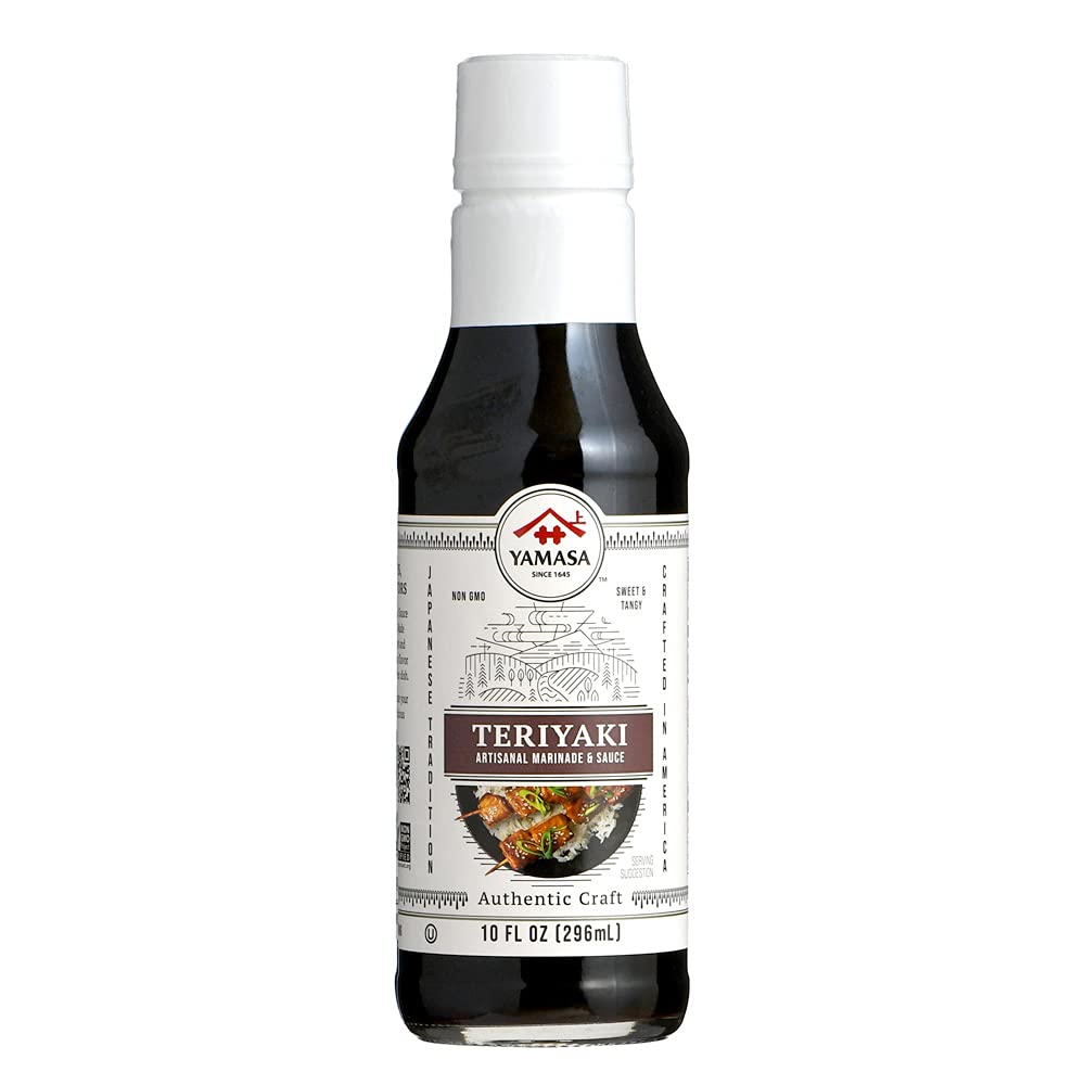 Yamasa, Artisanal Teriyaki Marinade & Sauce, Non-GMO, 10fl oz