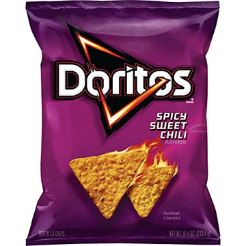 Doritos Tortilla chips, Spicy Sweet chili, 975 Ounce