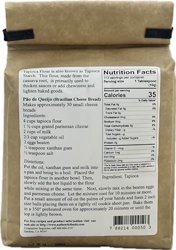 Authentic Foods Tapioca Flour - 2.5 lb
