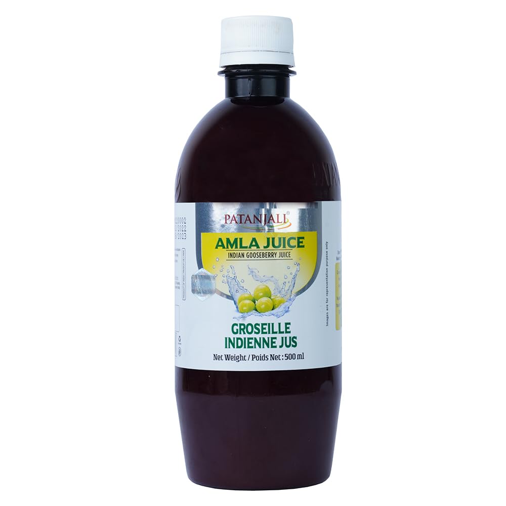 Patanjali Amla (Indian Gooseberry) Juice 500ml / 16.90 fl oz
