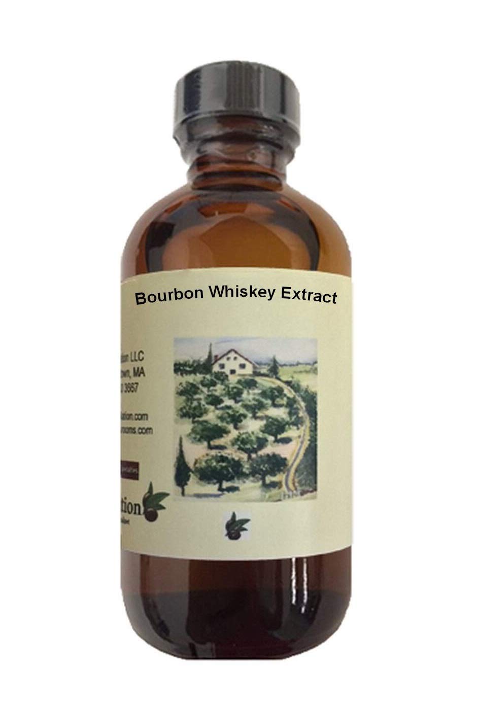 OliveNation Bourbon Whiskey Extract, 4 oz, Model EW4, Pack of 1