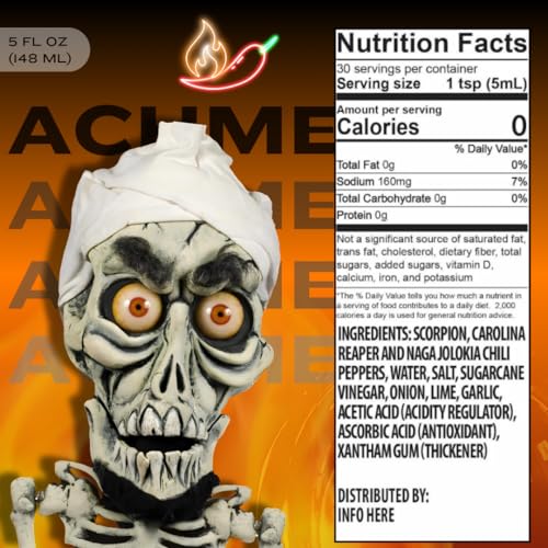 Jeff Dunham - Variety Hot Sauce Pack | Super Hot Sauces from Achmed, Walter, Jose Jalapeno, Bubba J & Peanut - Perfect for Spicy