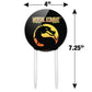 GRAPHICS & MORE Acrylic Cake Topper - Mortal Kombat Klassic Logo, Multi, One Size