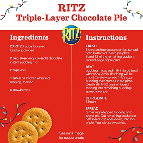 RITZ Fudge Covered Holiday ers  Limited Edition  7.5 oz