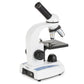 Super Savings - 40X-1000X Portable Led Monocular Student Microscope With 25-Piece Prepared Slides Set And Tweezers Plus Bonus Ha