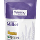 Organic Grains Organic Hulled Millet Grain - 3 Lbs. (48 oz.) - The Top Whole Millet Grain for Cooking - Non GMO, Kosher & Vegan 