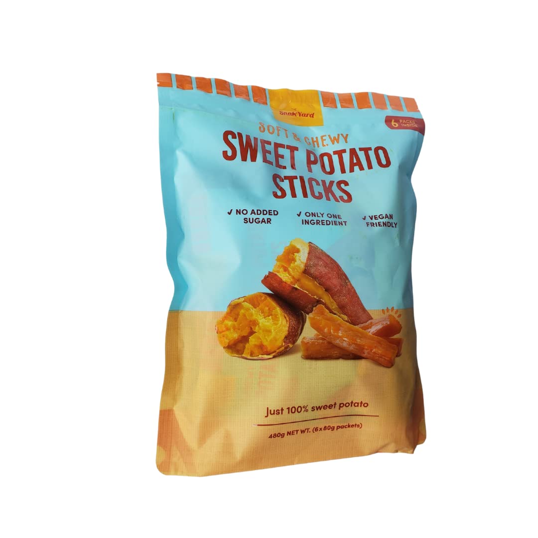 Snakyard Sweet Potato Sticks 6/2.8Oz (1.05Lbs)