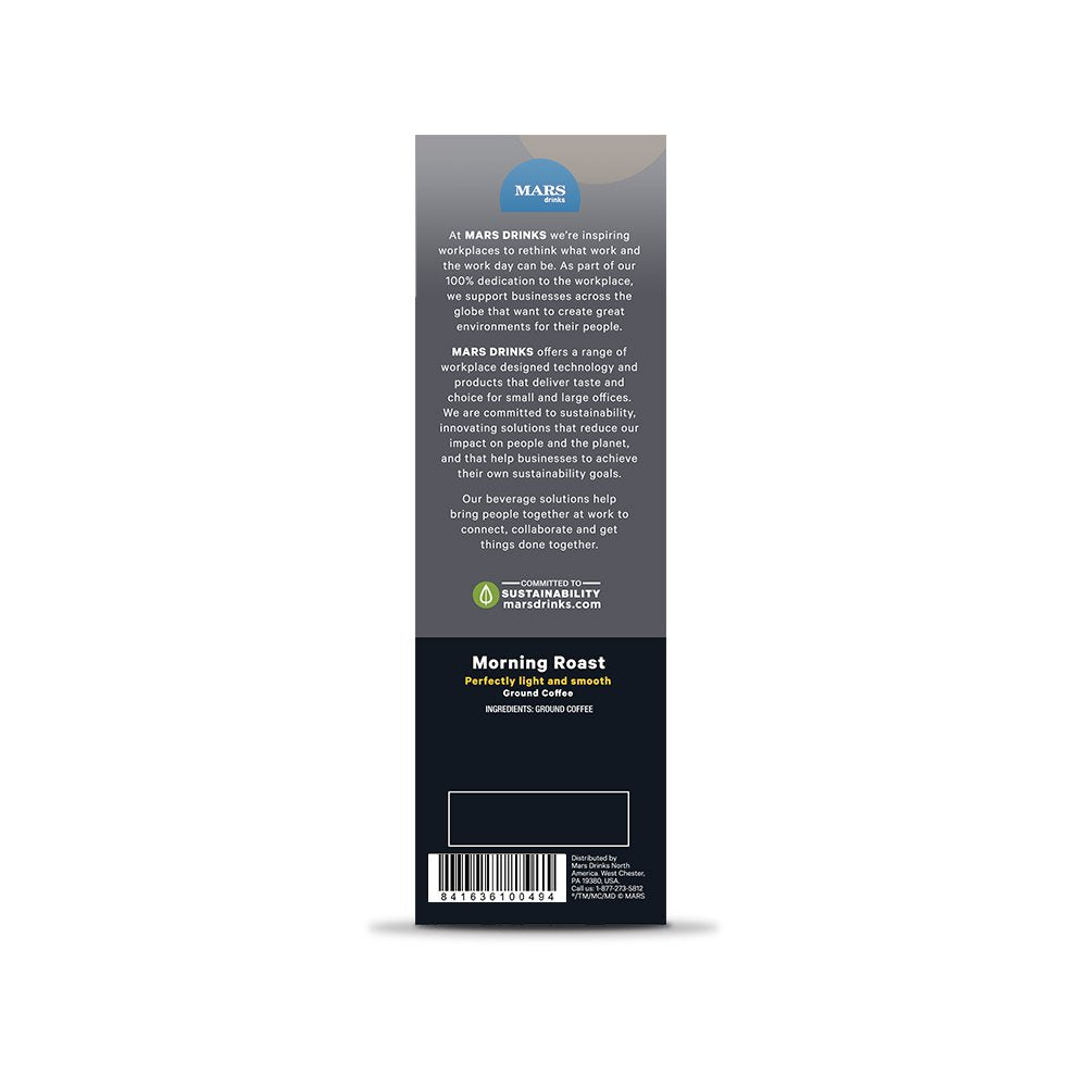 Alterra Coffee Morning Roast Single Serve Freshpacks For Mars Drinks Flavia Brewer, 20 Packets, 40 Oz