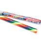 Atkinson Jumbo Rainbow Stick Wild Cherry Candy Sticks - 52 Count Jar