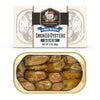 Otter Kingdom enhanced Smoked Oysters in Pure Olive Oil  3-Ounce Cans (Pack of 12)