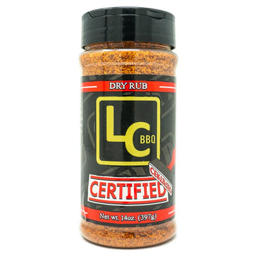 LC BBQ Certified Pork and Chicken Dry Rub 14oz