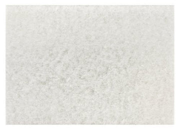 3M White Super Polish Pad 4100, 32 In X 14 In