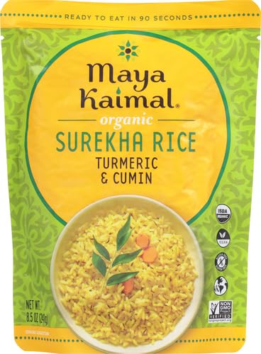 MAYA KAIMAL Organic Turmeric & Cumin Surekha Rice, 8.5 OZ