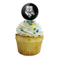Truman State University Secondary Logo Cupcake Picks Toppers Decoration Set Of 6