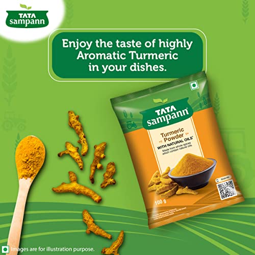 Tata Sampann Turmeric Powder With Natural Oils, 100G