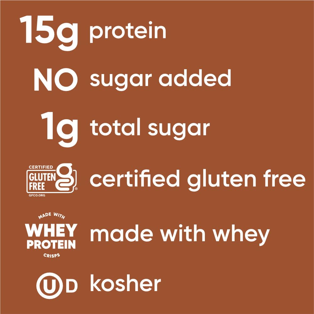 Nutrail 15G Protein Granola Cereal, Chocolate, No Sugar Added, Gluten Free, Made With Whey, 8 Oz. 3 Count