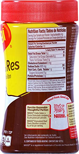 Maggi Granulated Beef Flavor Bouillon, 7.9 Ounce (Pack Of 12)