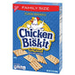 Chicken in a Biskit Original Baked Snack Crackers, Lunch Snacks, Family Size, 12 oz
