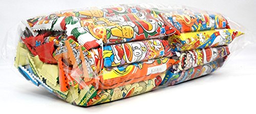 Dagashi Assorted Japanese Snack Pack - 50 Umaibo Snacks, 11 Varieties, 50 Count