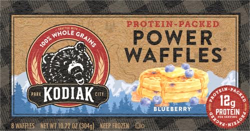 Kodiak Cakes Power Waffles Blueberry, 10.72 Oz