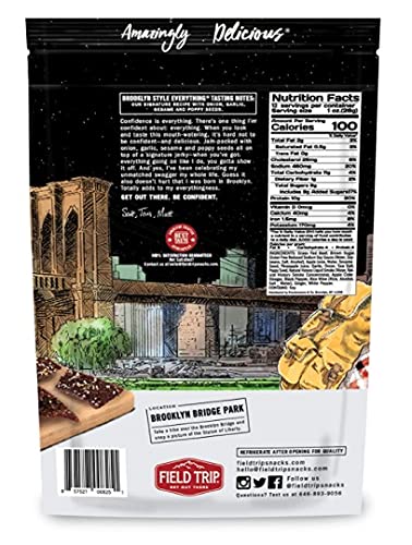 Field Trip Grass Fed Beef Jerky, Healthy Gluten Free Snacks, All Natural, Paleo-Friendly Meat Snacks, High Protein, Low Carb Sna