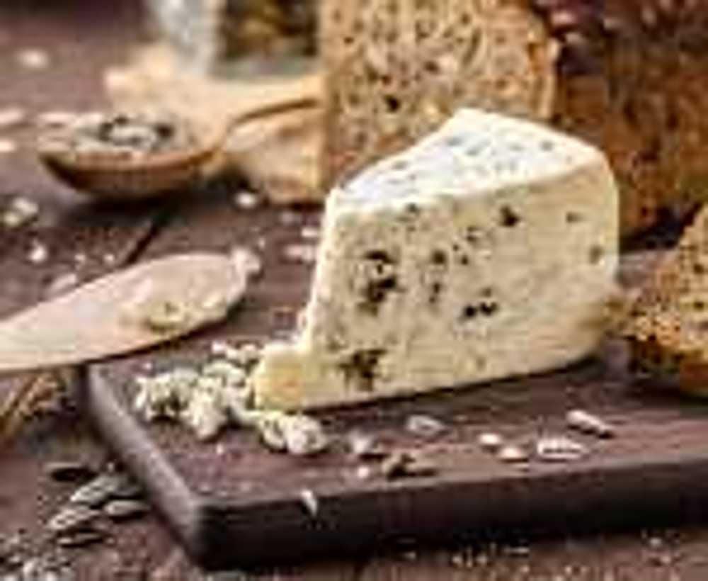 DaneKo Danish Blue Cheese Wheel - Approx. 5.5 lbs. Gourmet Cheese for Cheese Boards and Cooking