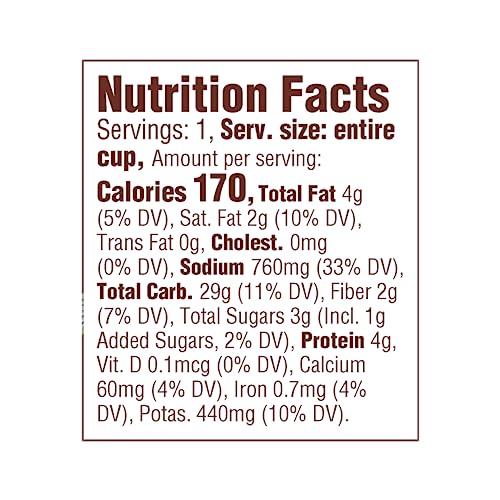 Idahoan Loaded Baked Potatoe Microwaveable Cups, Flavored Mashed Potatoes, 1.5 Oz. Cups (6 Pack)