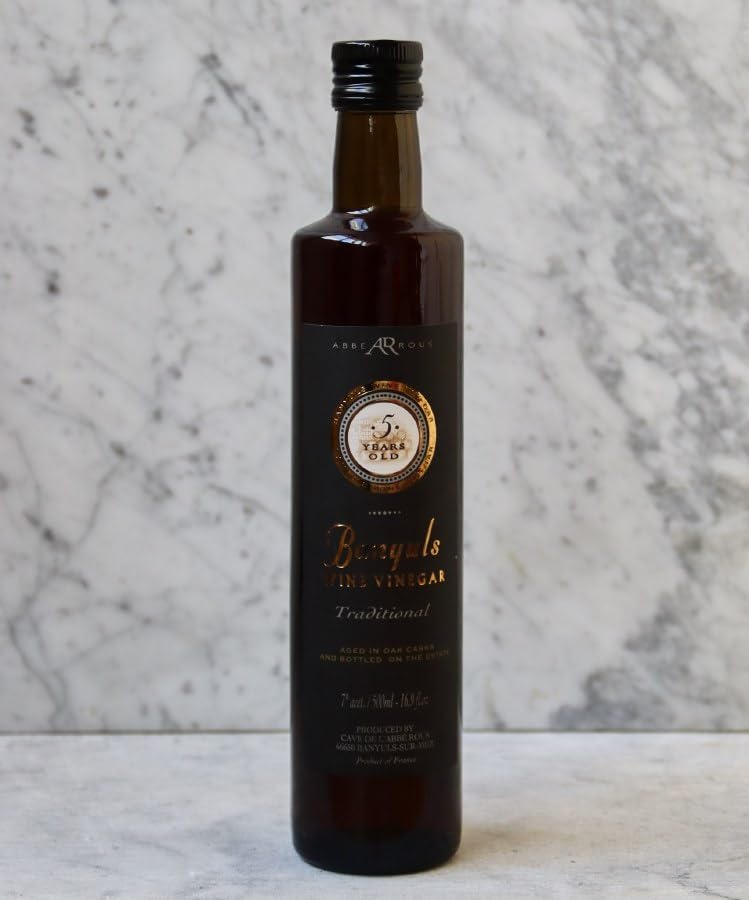 Cave de LAbbe Rous Banyuls Red Wine Vinegar, Aged 5 Years, 16.9 Fl Oz