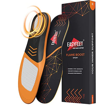 (New 2023) Sport Athletic Shoe Insoles Men Women - Ideal For Active Sports Walking Running Training Hiking Hockey - Extra Shock 