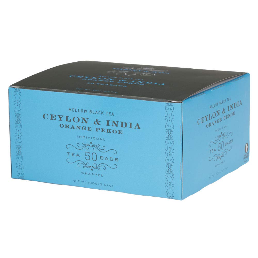 Harney & Sons Orange Pekoe Tea, 50 Count Teabags, Model 16-0066