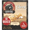 Kodiak Cakes Chewy Granola Snack Bars, S'Mores, High Protein, 100% Whole Grains, 12 Boxes With 5 Bars Each (60 Bars Total)